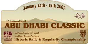 krytie:  Preteky šporových áut - Abu Dhabi classic