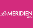 Animovaný banner Le Méridien s hotelovou izbou a kúpeľňou