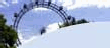 Animovaný súťažný banner s viedenským obrovským kolesom