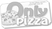 Sivé logo Only Pizza